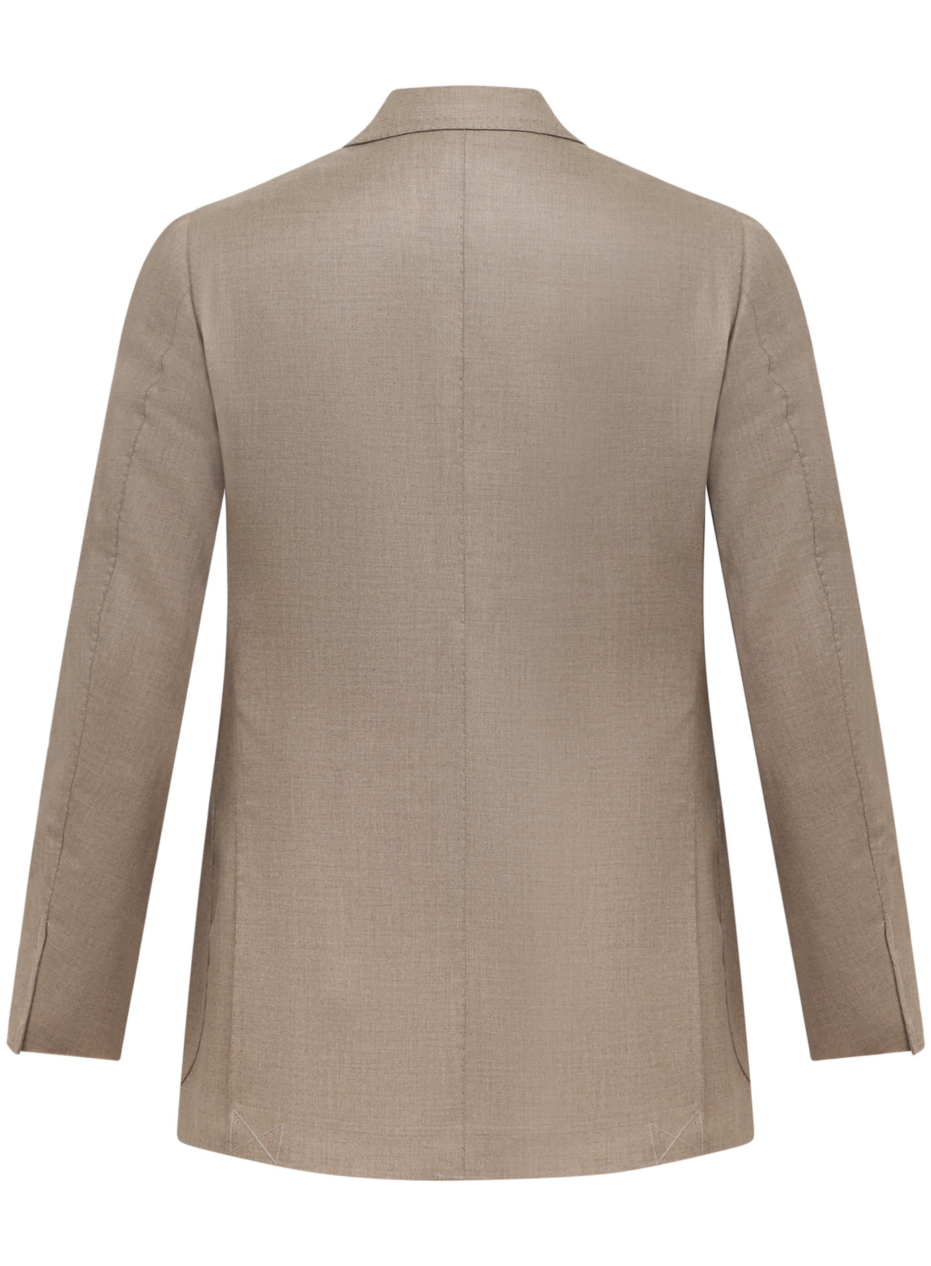 Handgemaakt jasje van cashmere | TAUPE