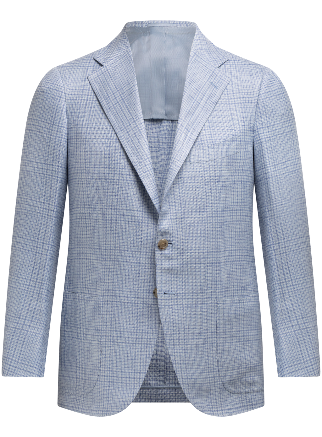 Handgemaakt jasje van cashmere, zijde en linnen | L.Blauw