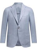 Handgemaakt jasje van cashmere, zijde en linnen | L.Blauw