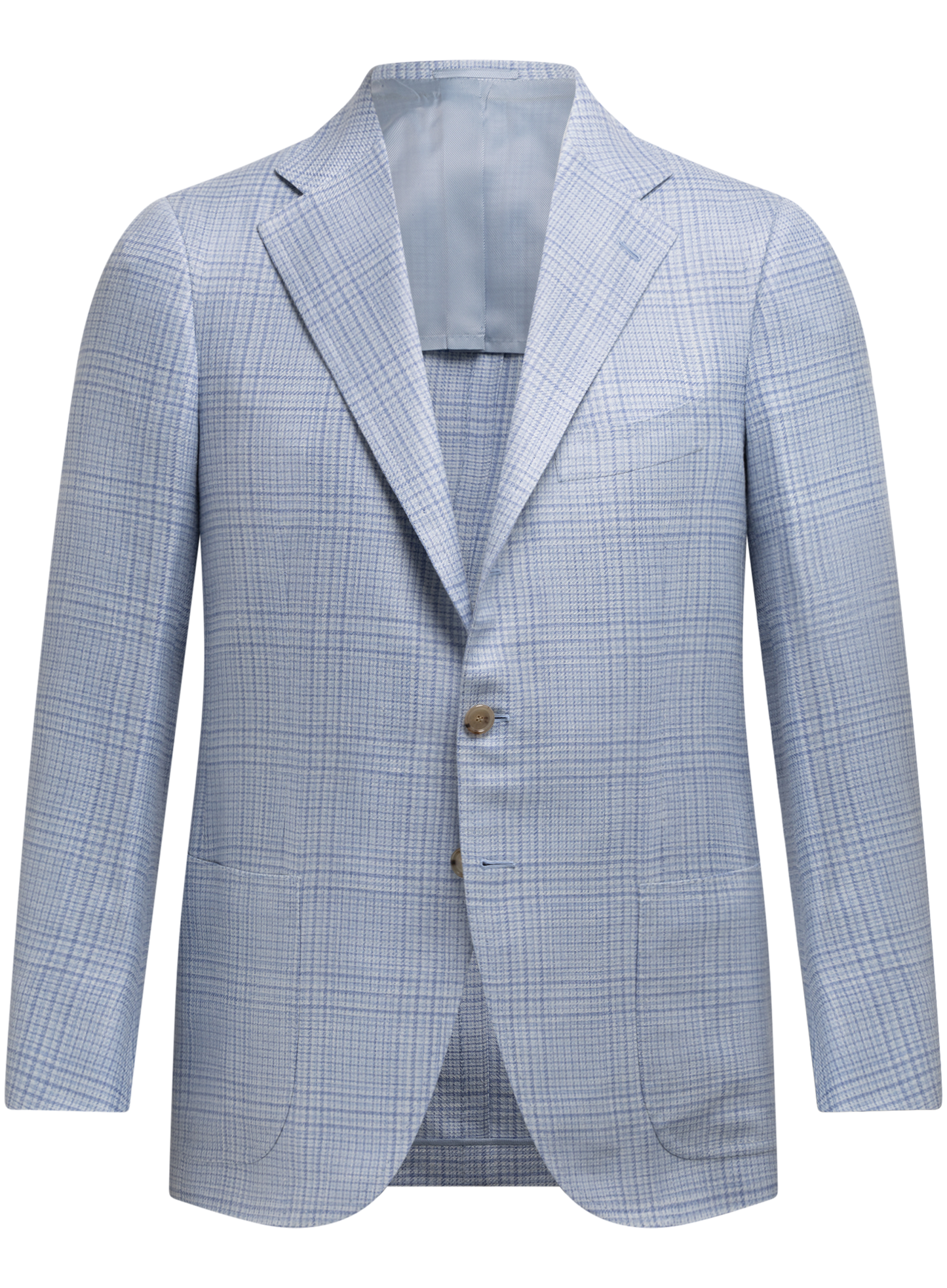 Handgemaakt jasje van cashmere, zijde en linnen | L.Blauw