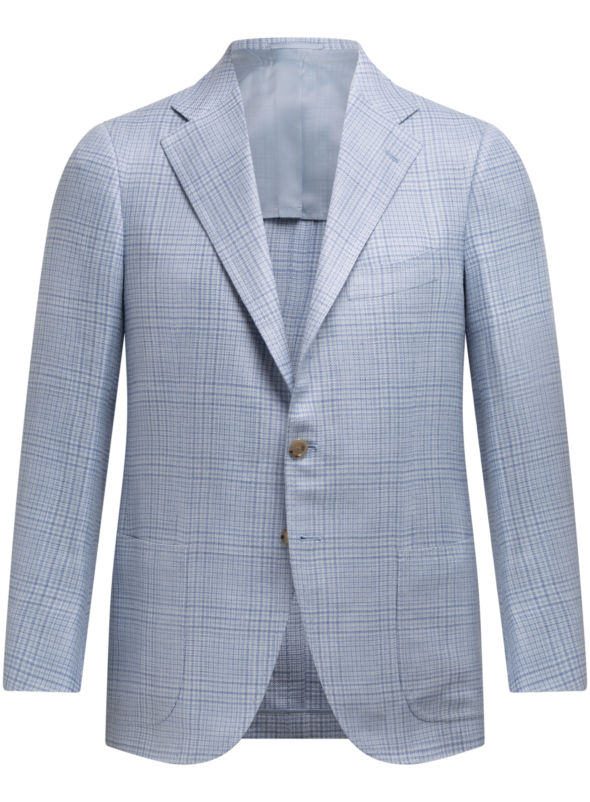 Handgemaakt jasje van cashmere, zijde en linnen | L.Blauw