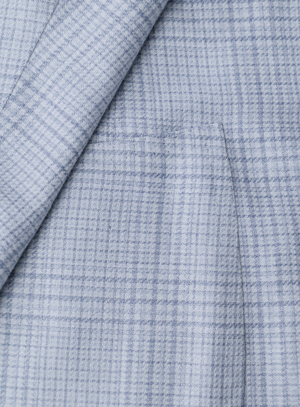 Handgemaakt jasje van cashmere, zijde en linnen | FULL_WIDTH | L.Blauw