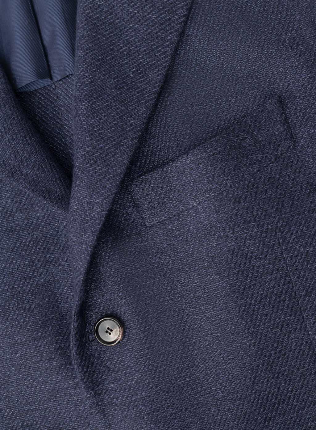 Jasje van scheerwol en hennep | FULL_WIDTH | BLUE NAVY