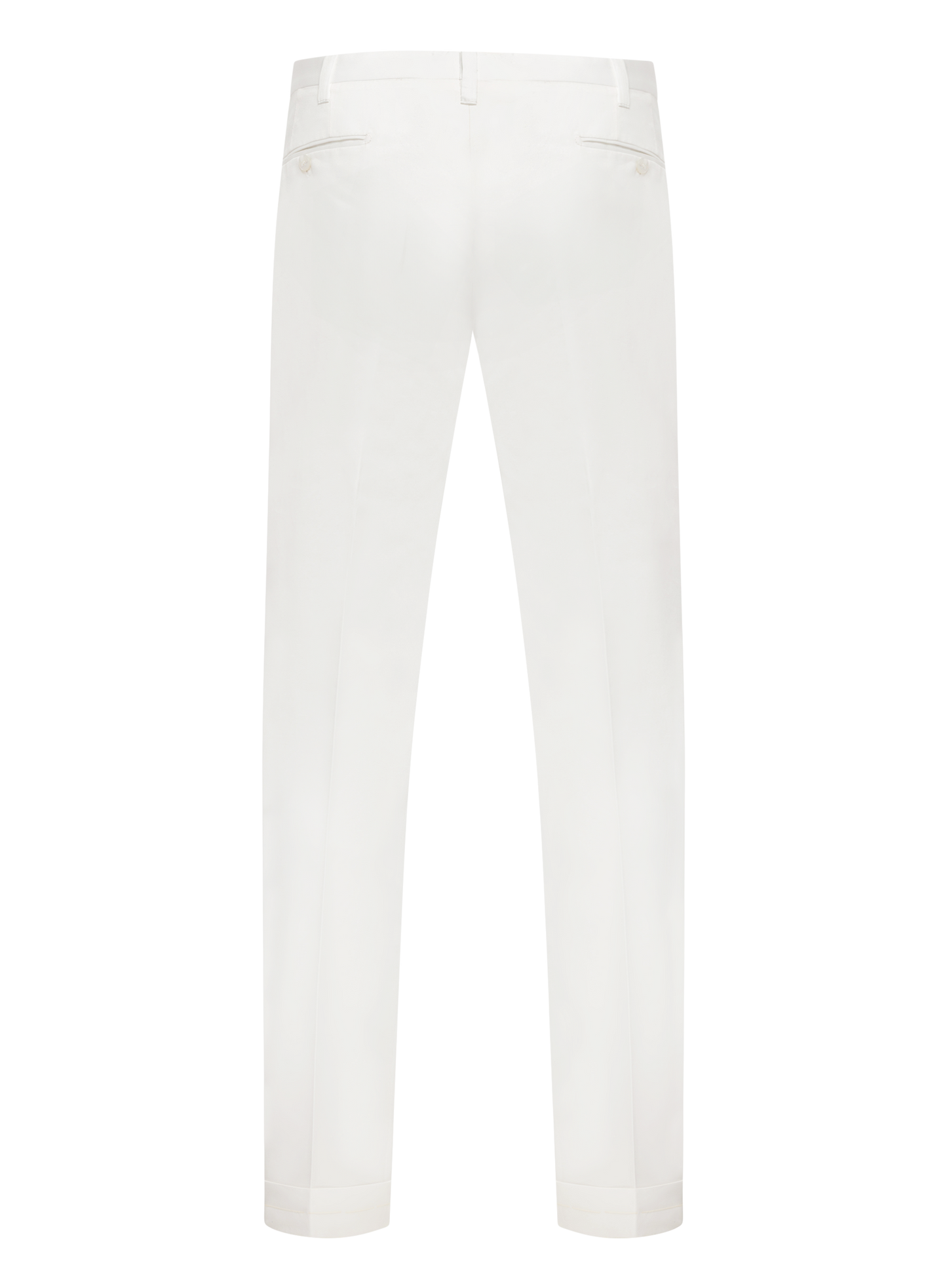Pantalon van katoen | Wit