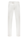 Handgemaakte pantalon van katoen | Wit