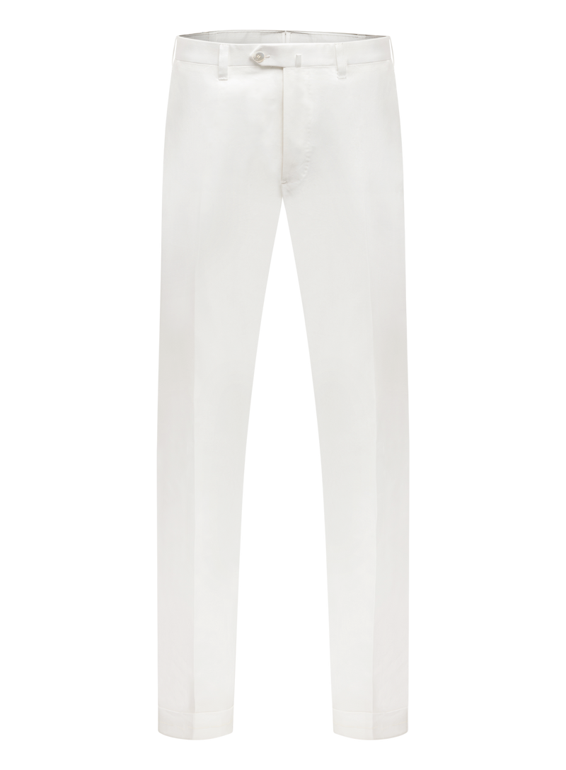 Handgemaakte pantalon van katoen