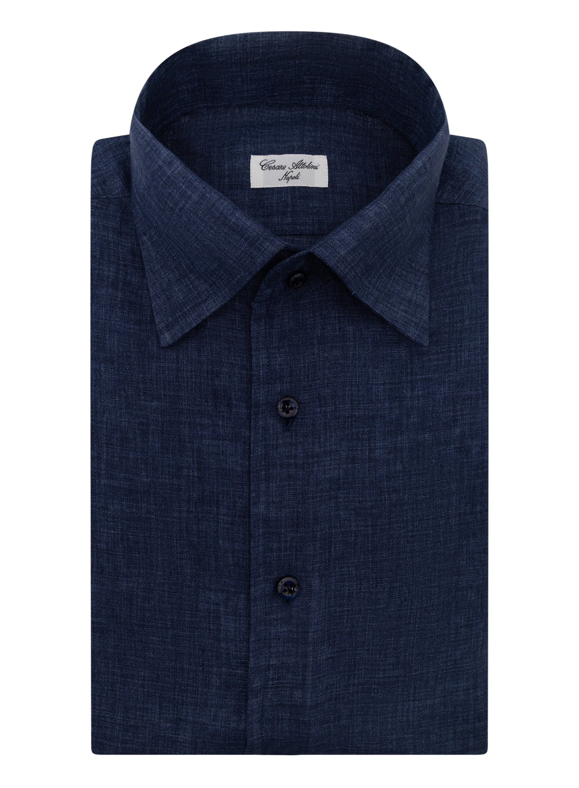 Linnen shirt | FULL_WIDTH | Blue Denim