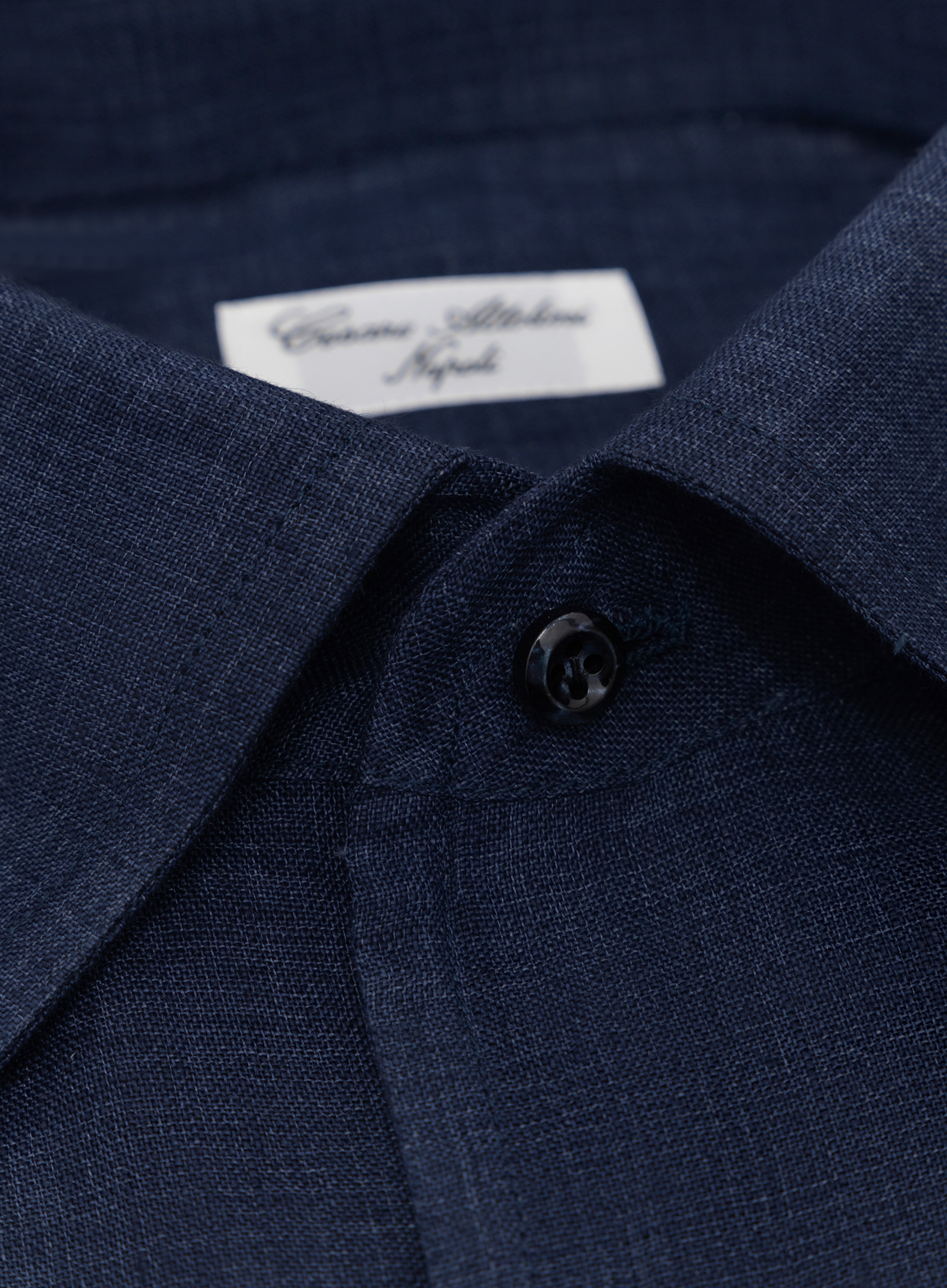 Linnen shirt | FULL_WIDTH | Blue Denim