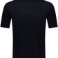 T-shirt van cashmere en zijde | BLUE NAVY