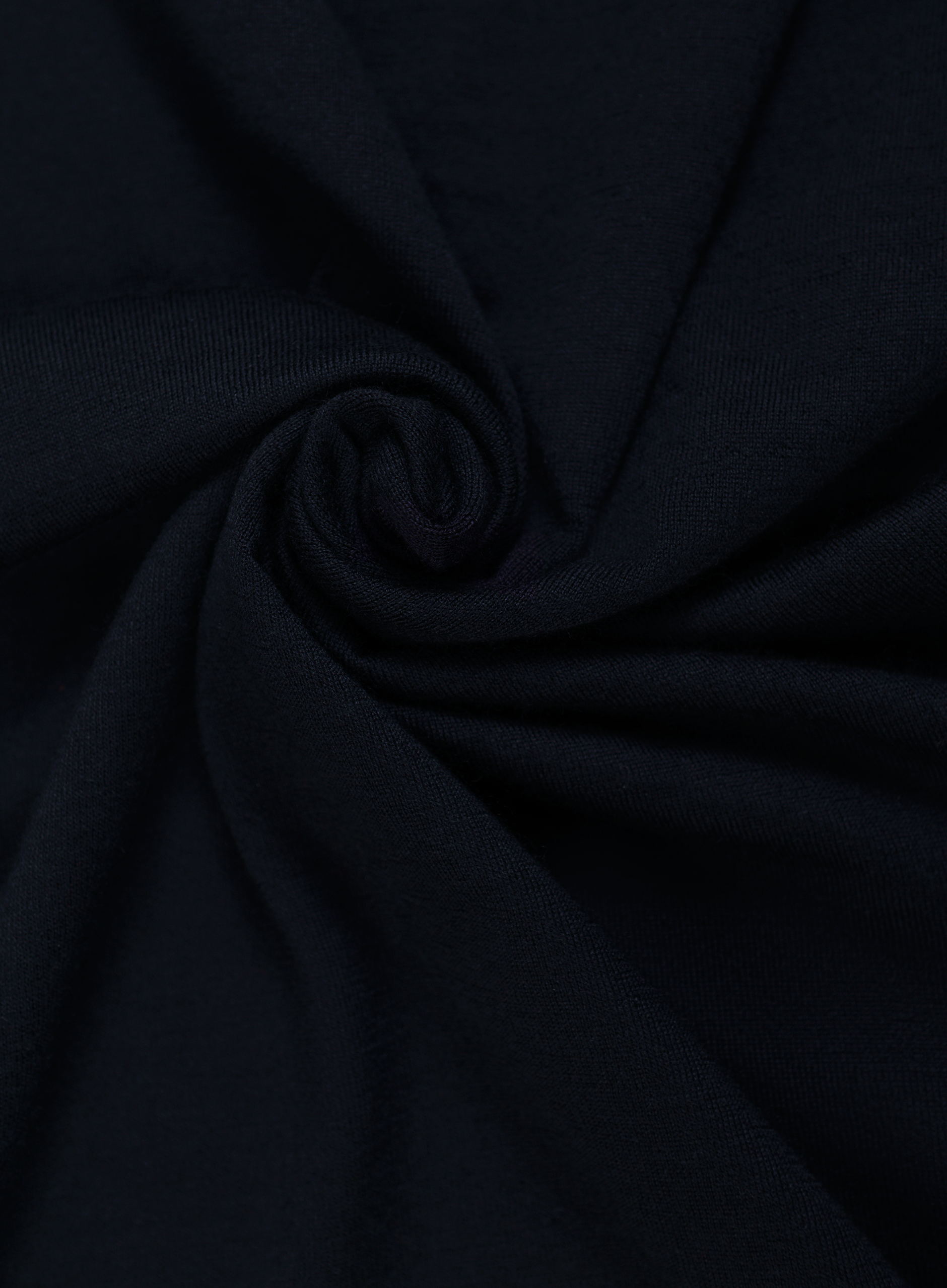 T-shirt van cashmere en zijde | FULL_WIDTH | BLUE NAVY