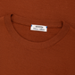 Cashmere-zijde T-shirt | Roest