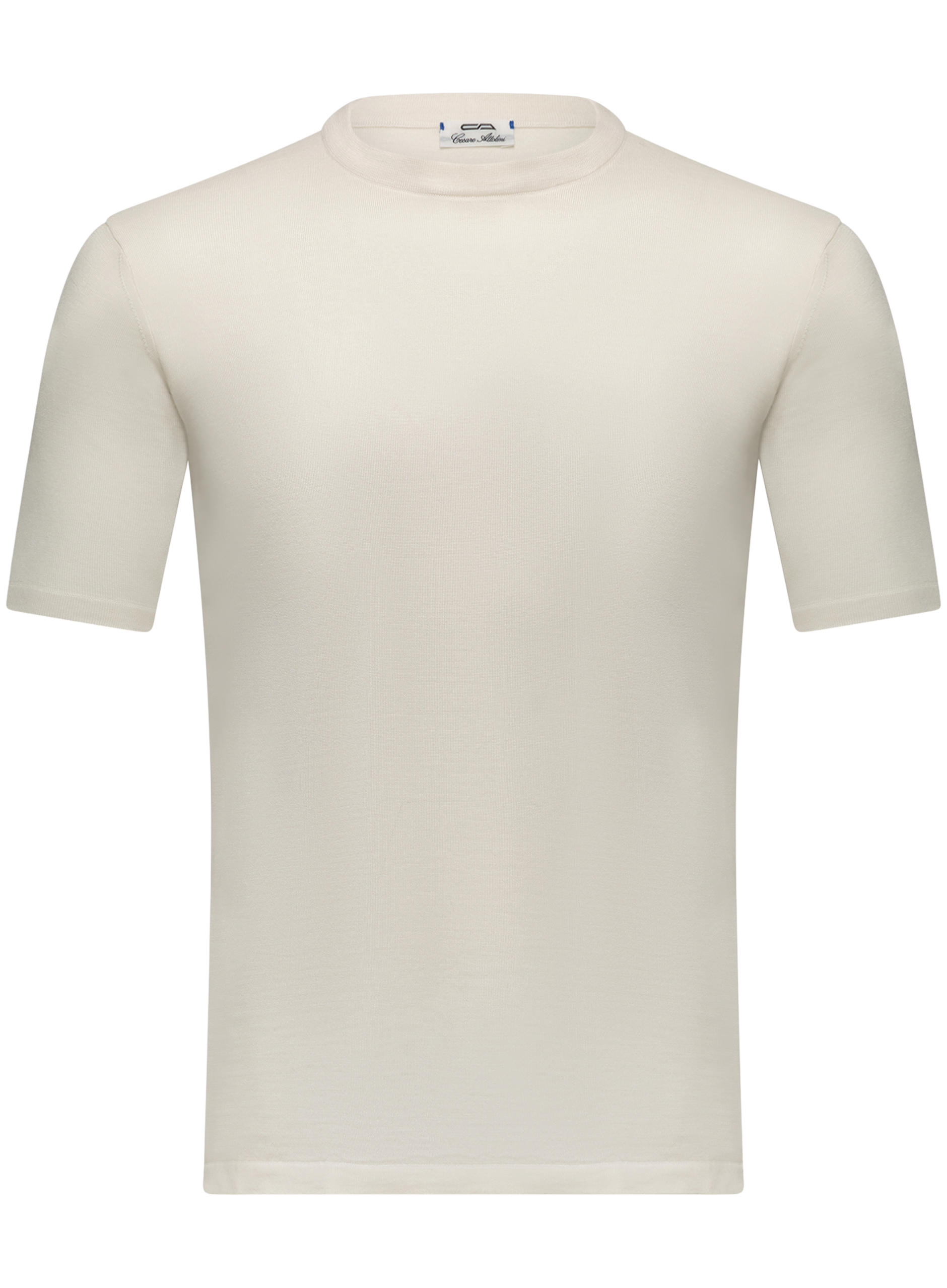 Cashmere-zijde T-shirt | ROOM-WIT