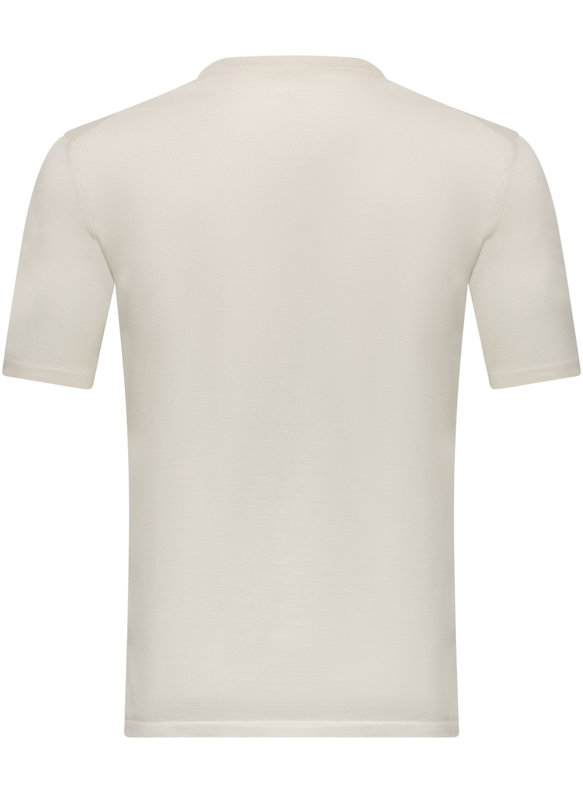 T-shirt van cashmere en zijde | ROOM-WIT
