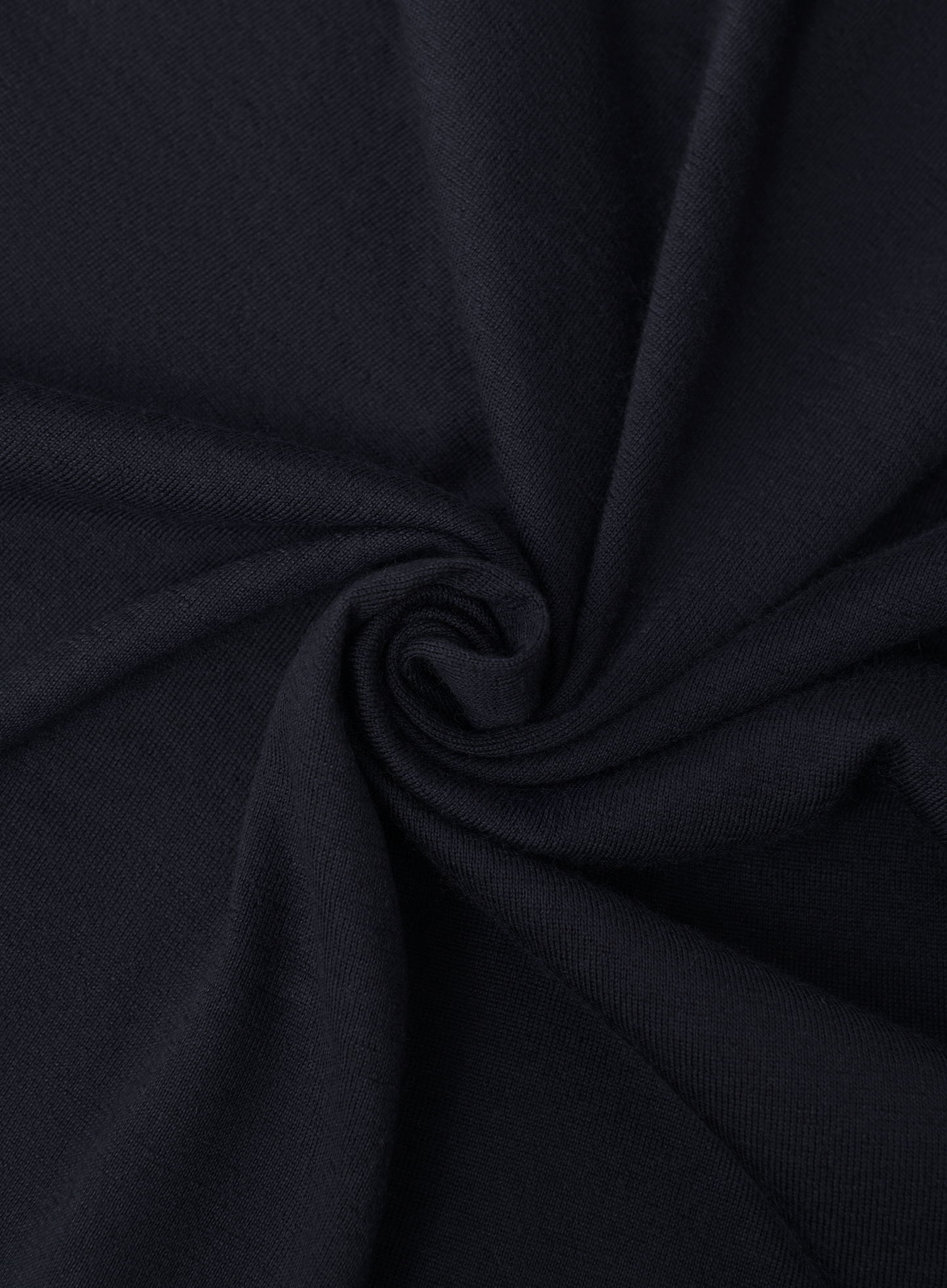 Cashmere-zijde polo | BLUE NAVY