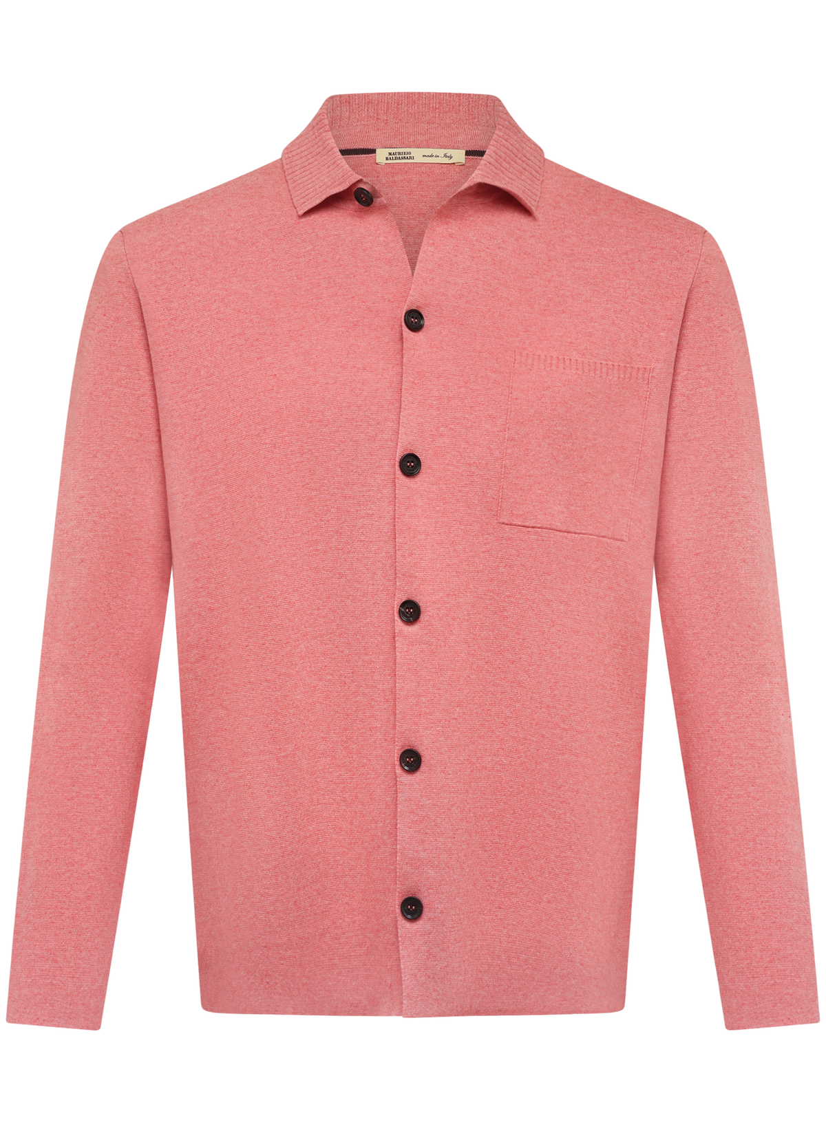 Overshirt van katoen en cashmere | ROZE