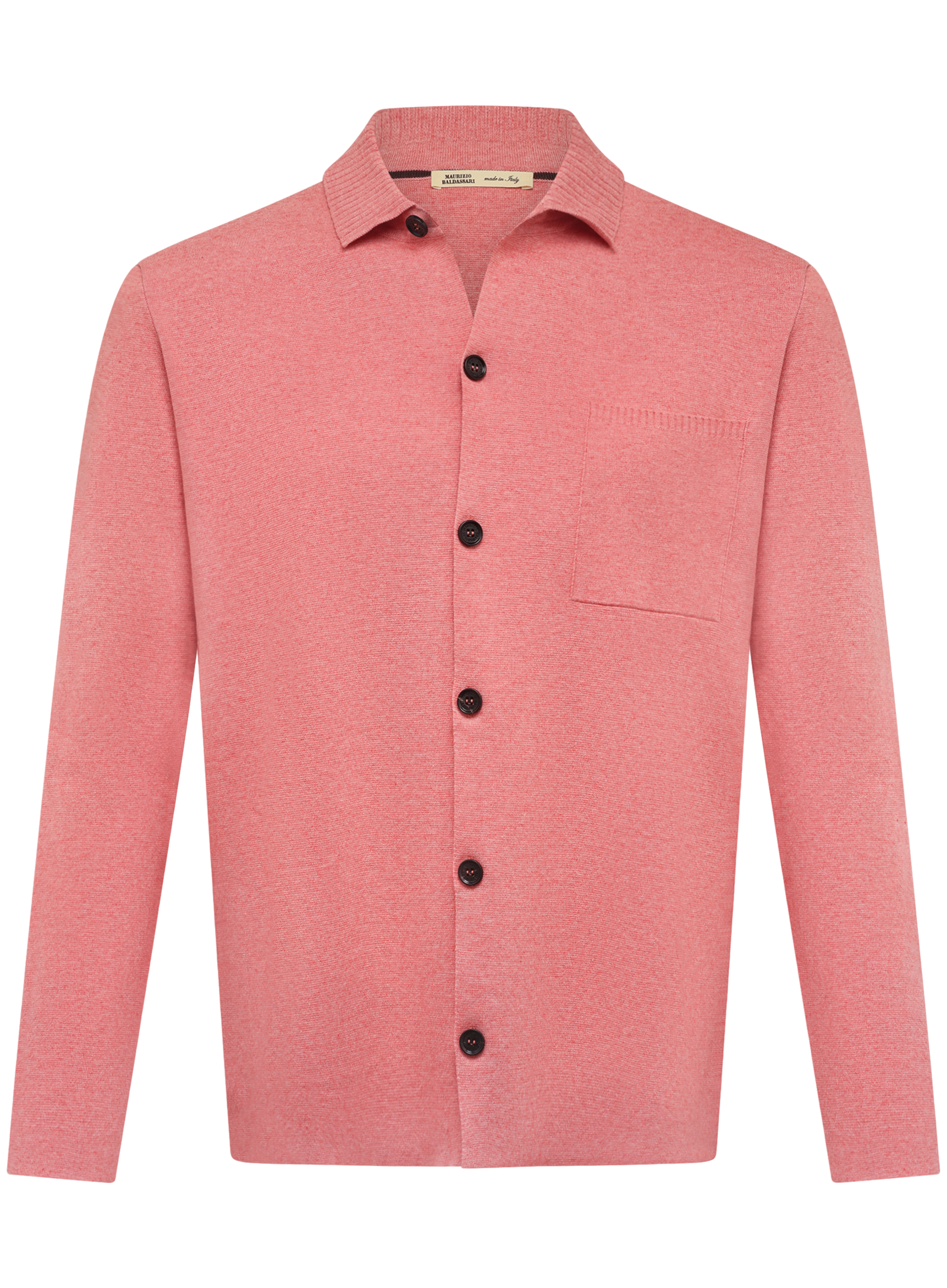 Overshirt van katoen en cashmere | ROZE