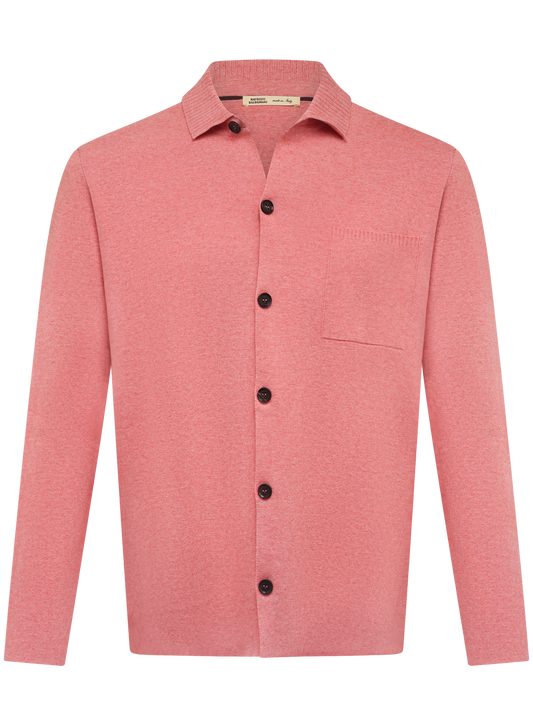 Overshirt van katoen en cashmere | ROZE