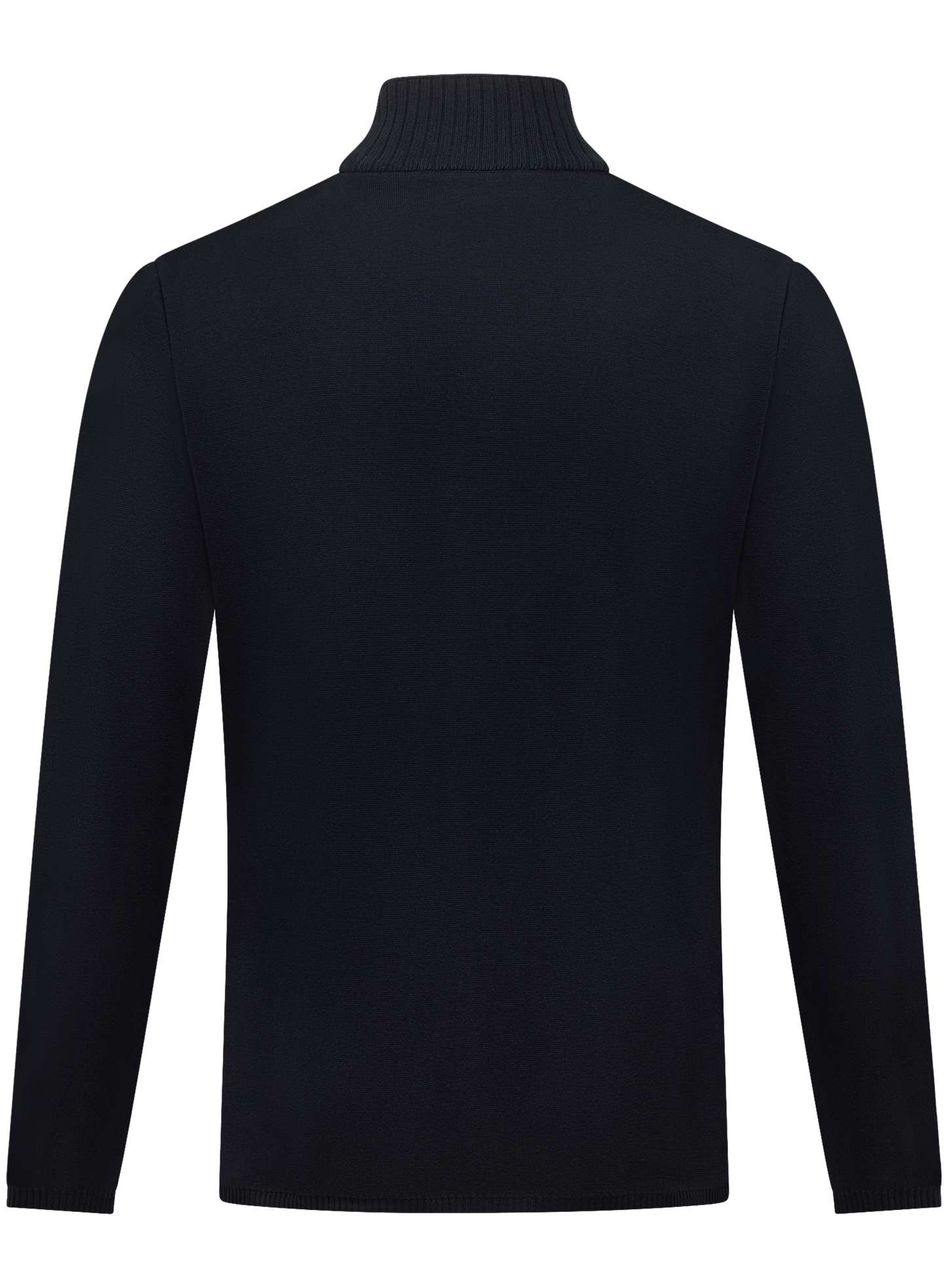 Overshirt van katoen en cashmere | BLUE NAVY