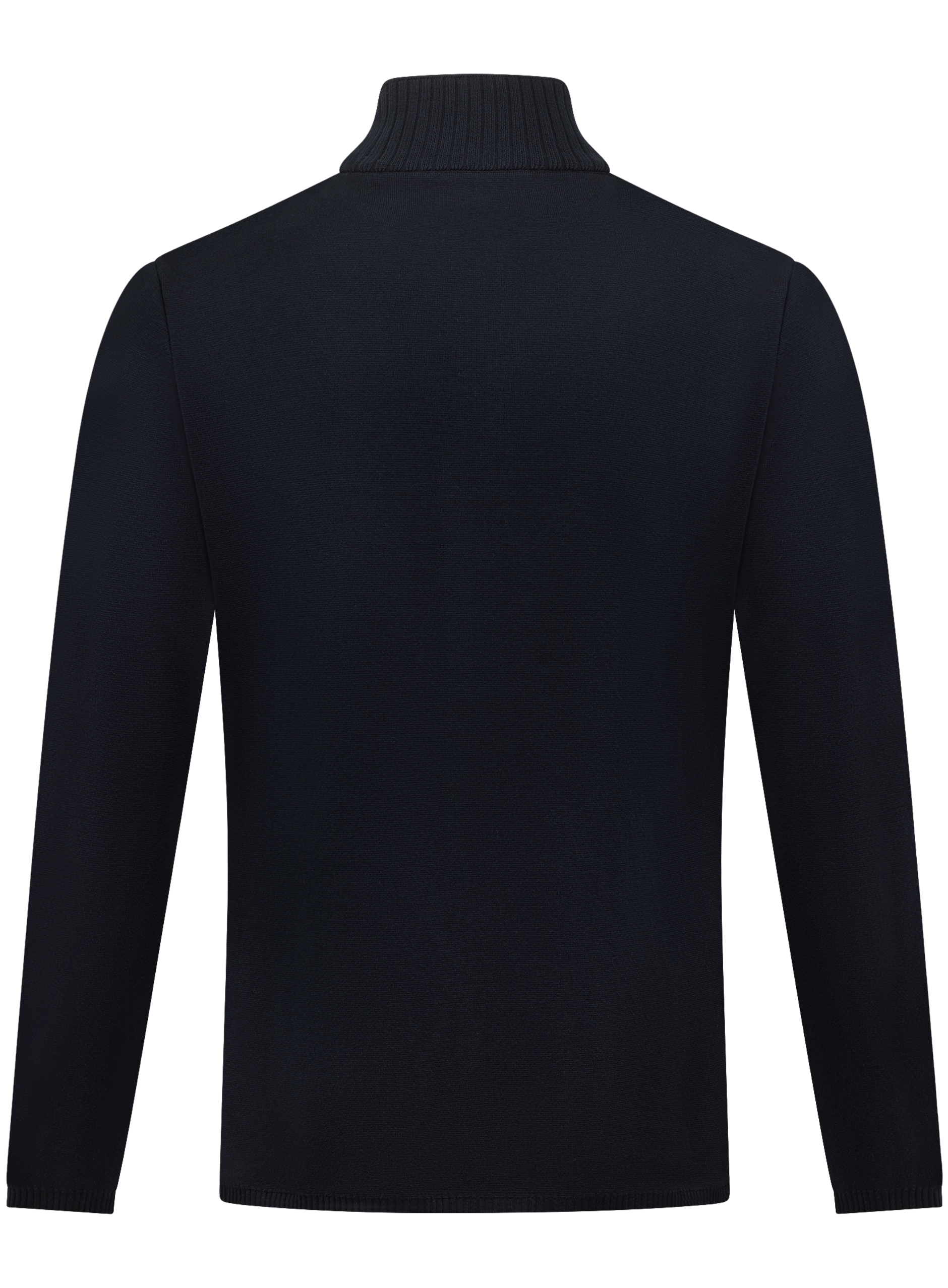 Overshirt van katoen en cashmere | BLUE NAVY