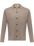 Overshirt van scheerwol | FULL_WIDTH | TAUPE