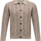Gebreid vest | TAUPE