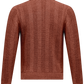 Gebreid vest | Roest