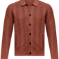 Gebreid vest | Roest