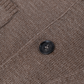 Knitted jasje van katoen | FULL_WIDTH | Bruin