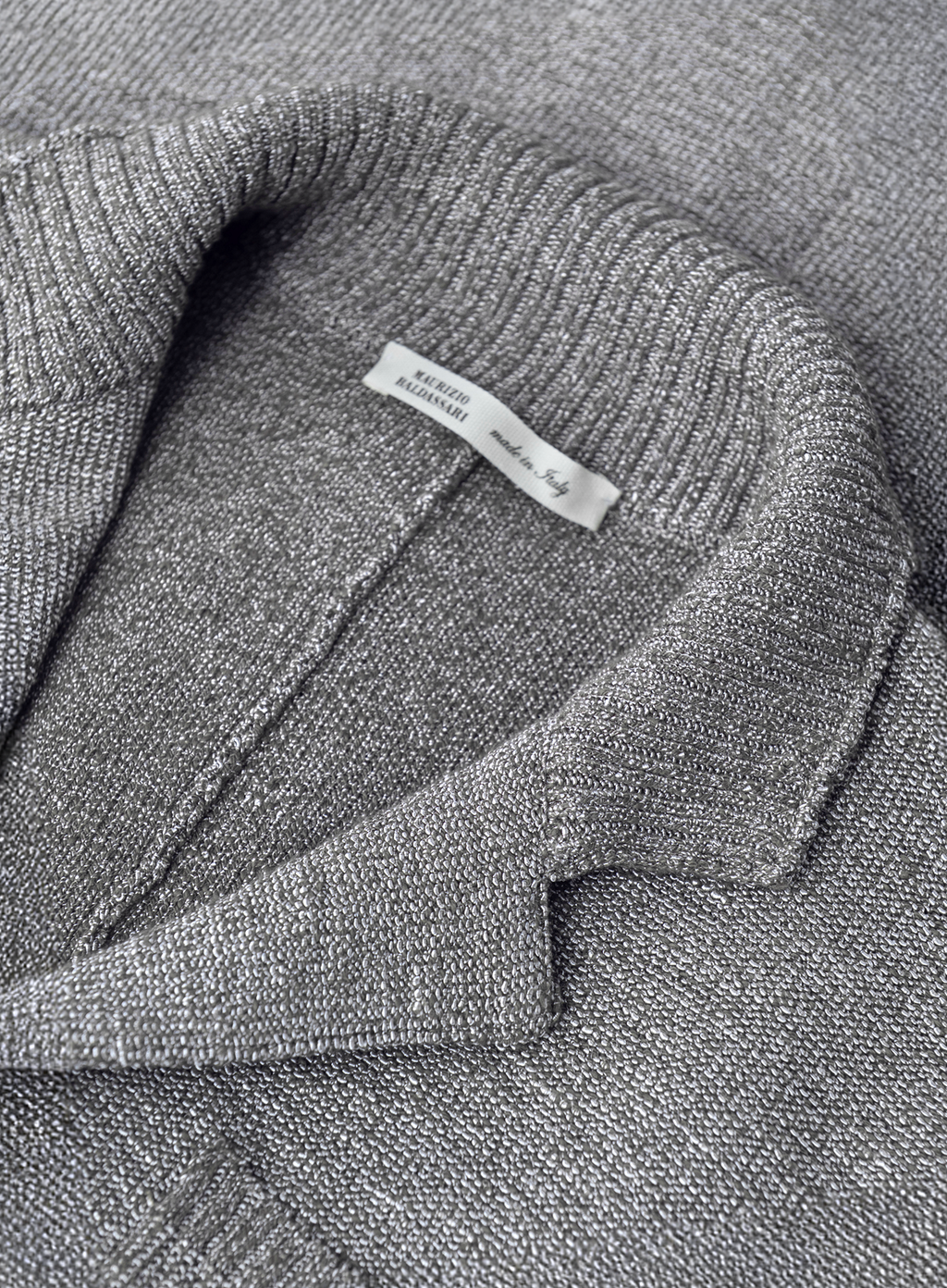 Knitted jasje van katoen | FULL_WIDTH | BLUE NAVY