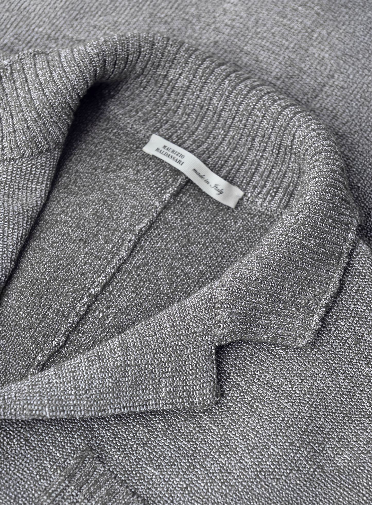 Knitted jasje van katoen | FULL_WIDTH | BLUE NAVY