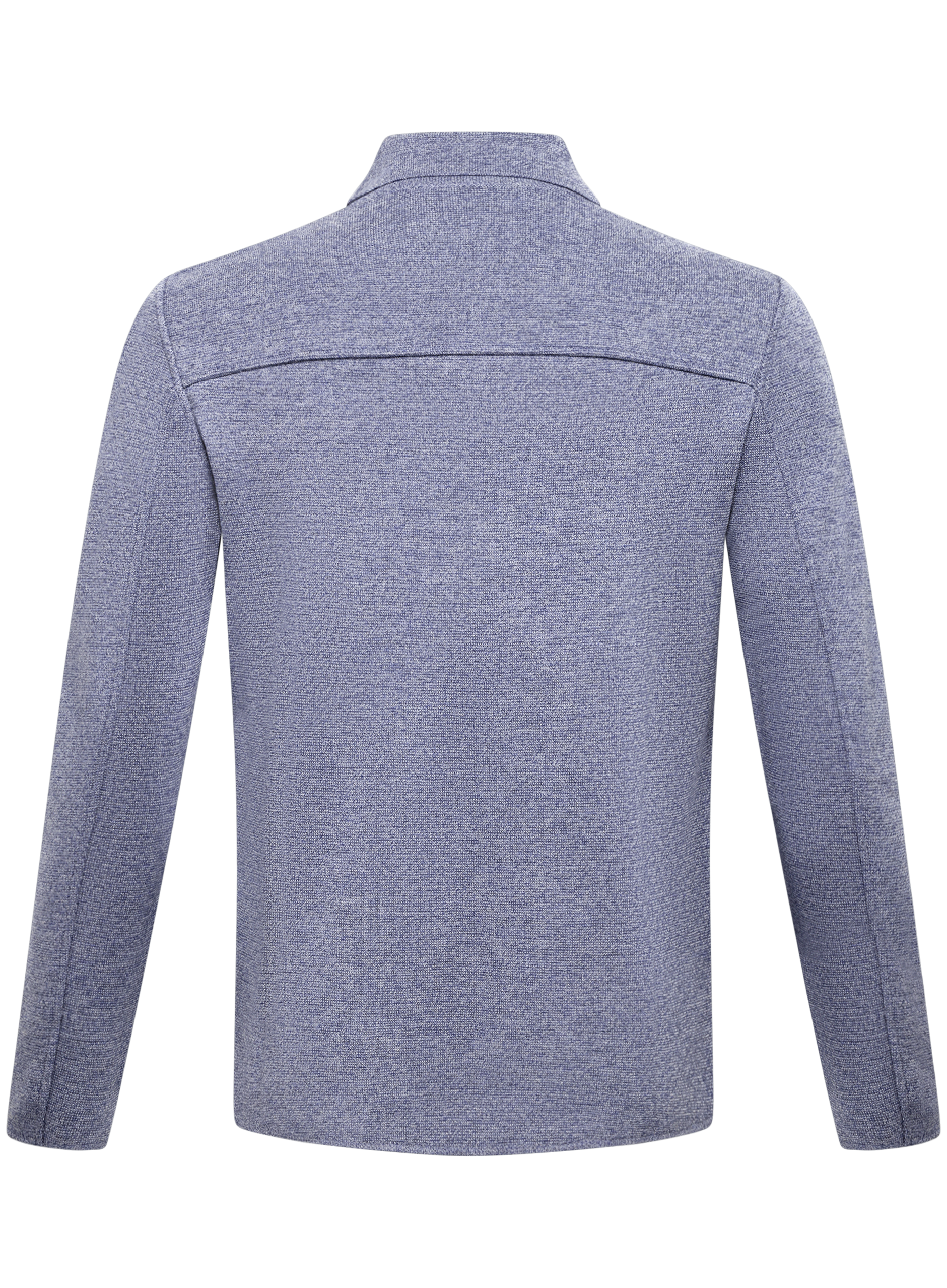 Overshirt van scheerwol | L.Blauw