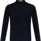 Overshirt van scheerwol | BLUE NAVY