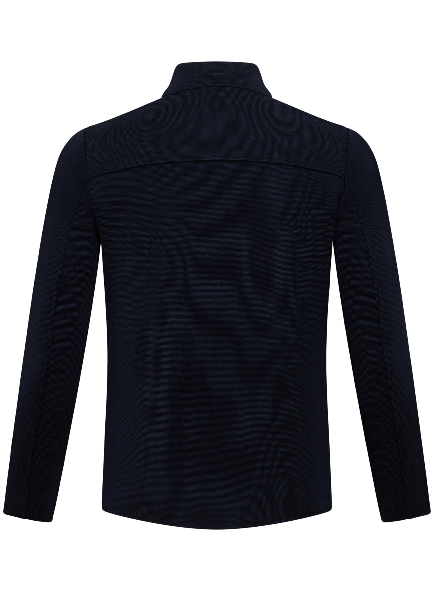 Overshirt van scheerwol | BLUE NAVY