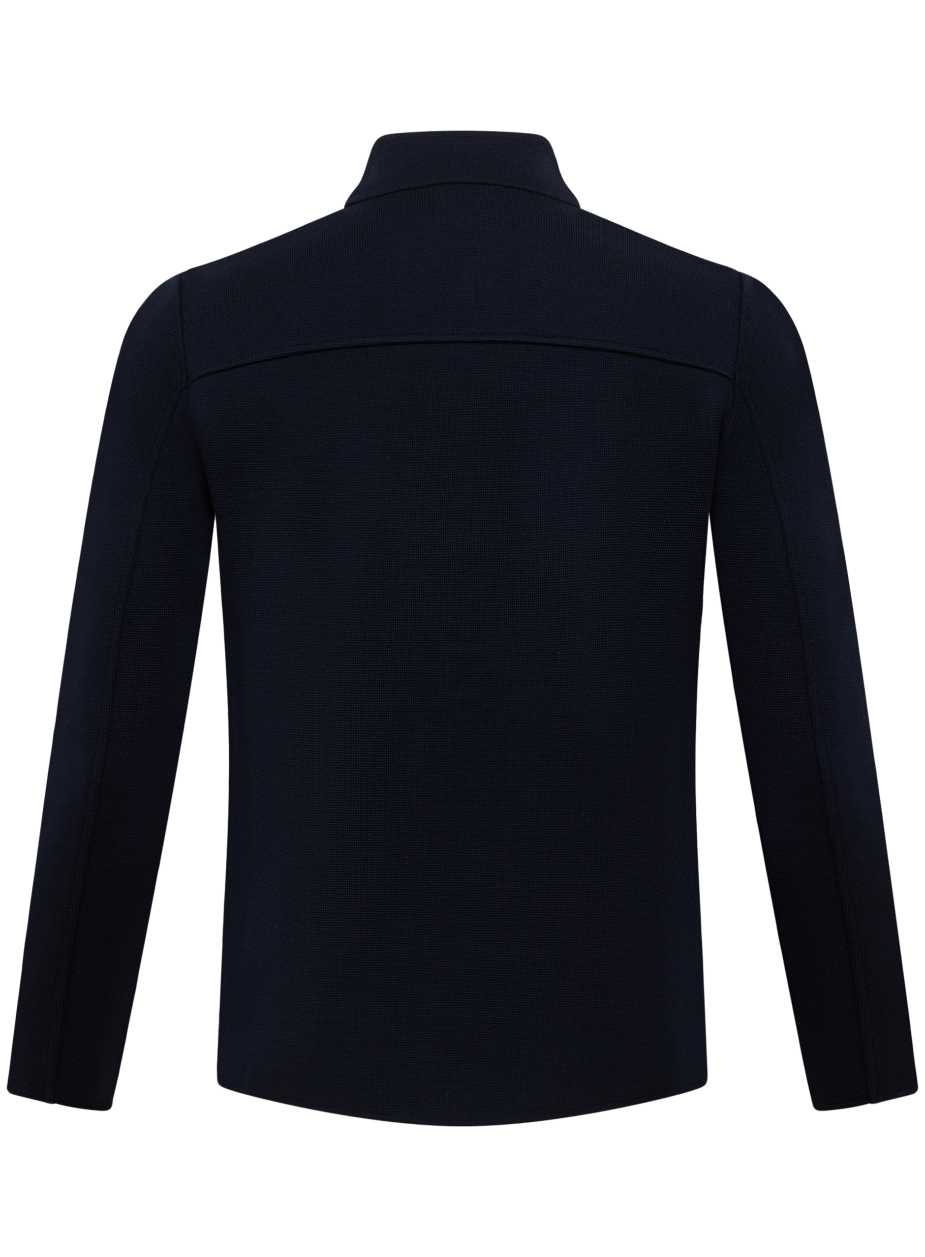 Overshirt van scheerwol | BLUE NAVY