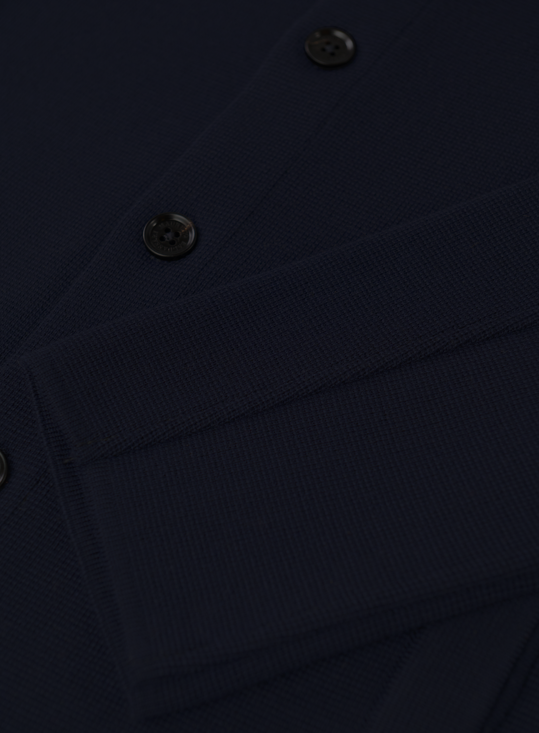 Overshirt van scheerwol | FULL_WIDTH | BLUE NAVY