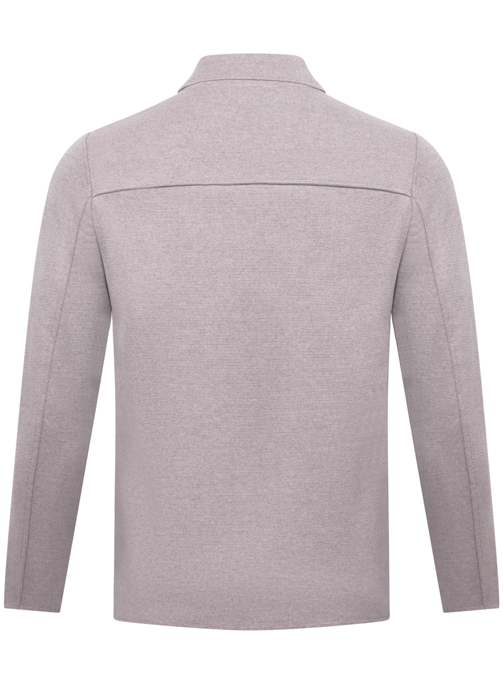Overshirt van scheerwol | TAUPE