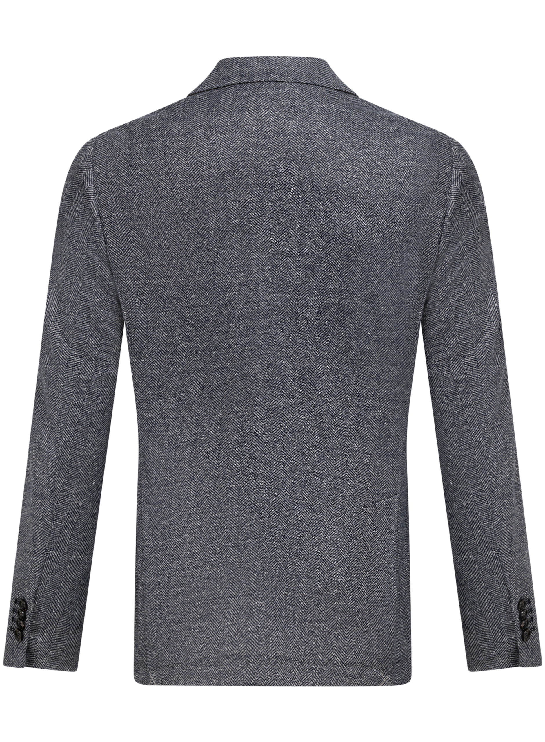 Jasje van linnen, zijde en katoen | BLUE NAVY