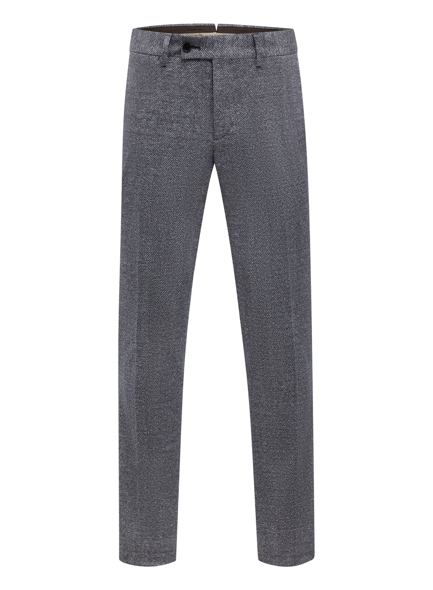 Broek van linnen, zijde en katoen | BLUE NAVY