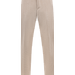 Broek van linnen, zijde en katoen | Beige