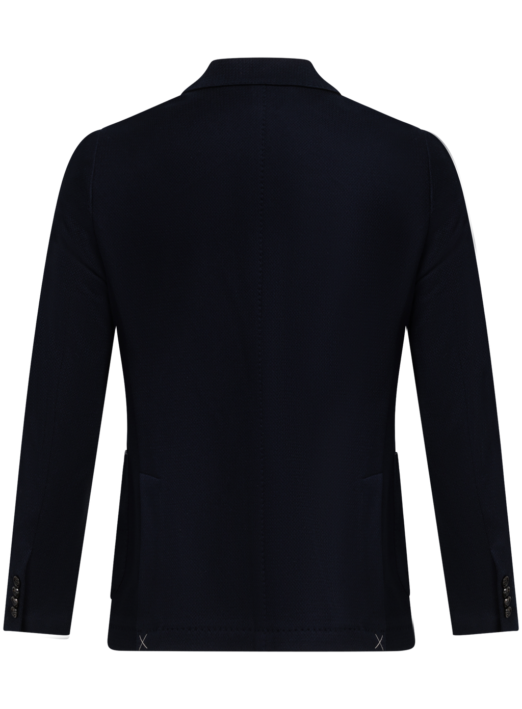 Colbert van katoen en cashmere | BLUE NAVY