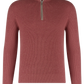 Half-zip trui van cashmere | SOUR CHERRY