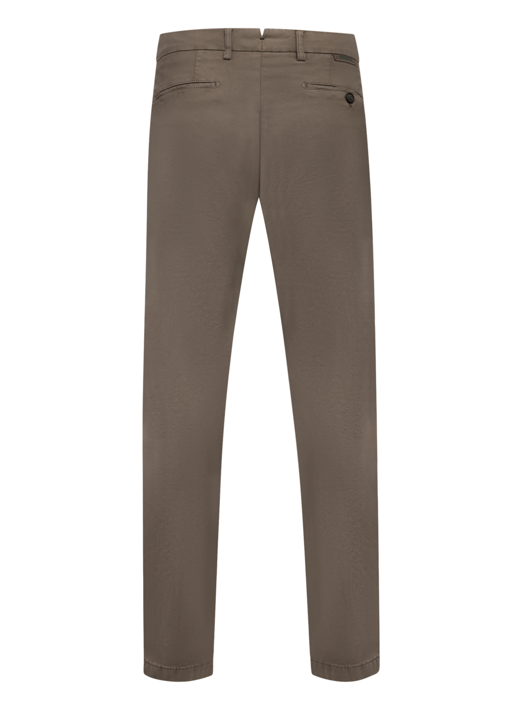Chino van katoen | TAUPE BRUIN