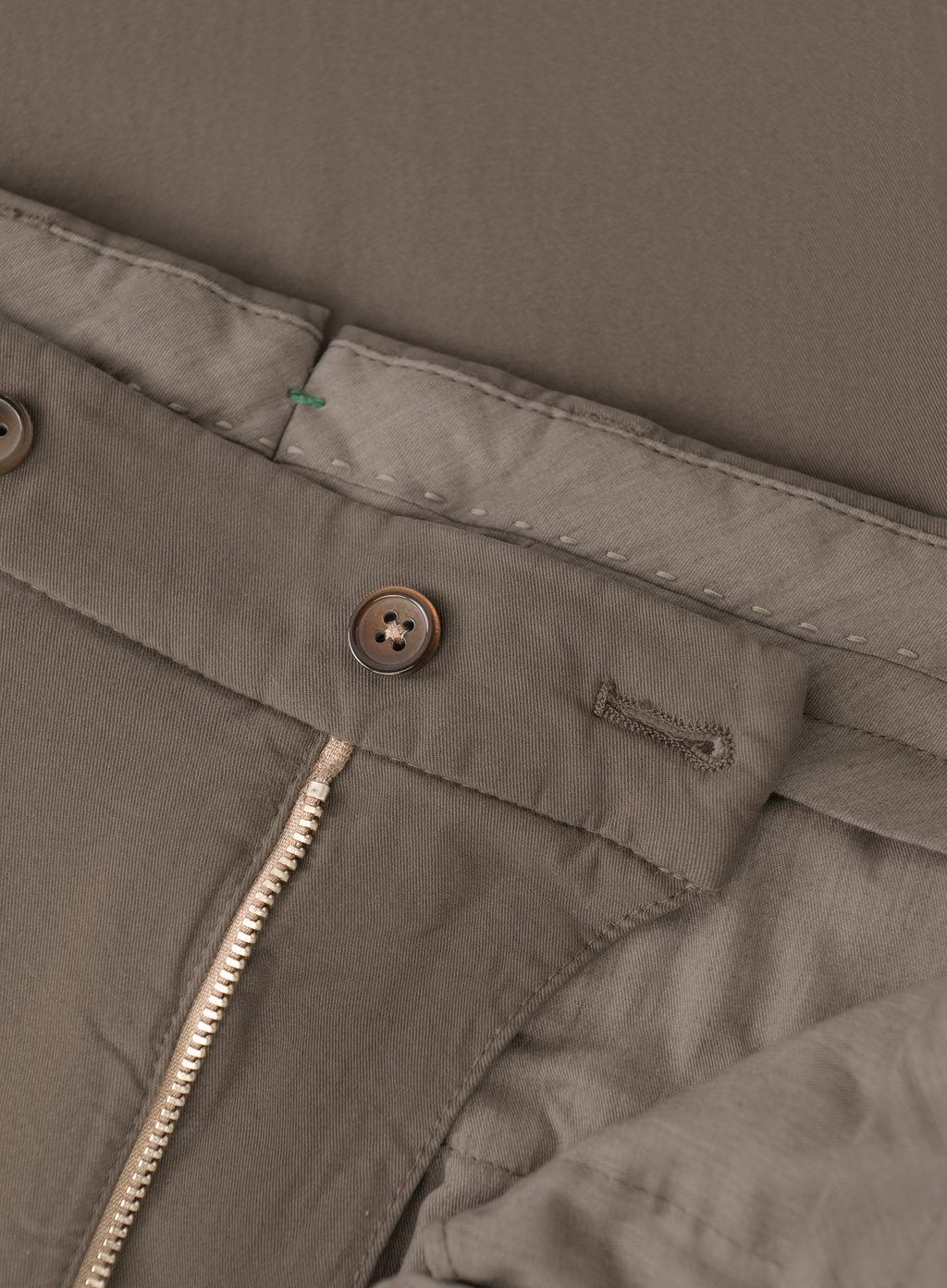 Chino van katoen | FULL_WIDTH | TAUPE BRUIN