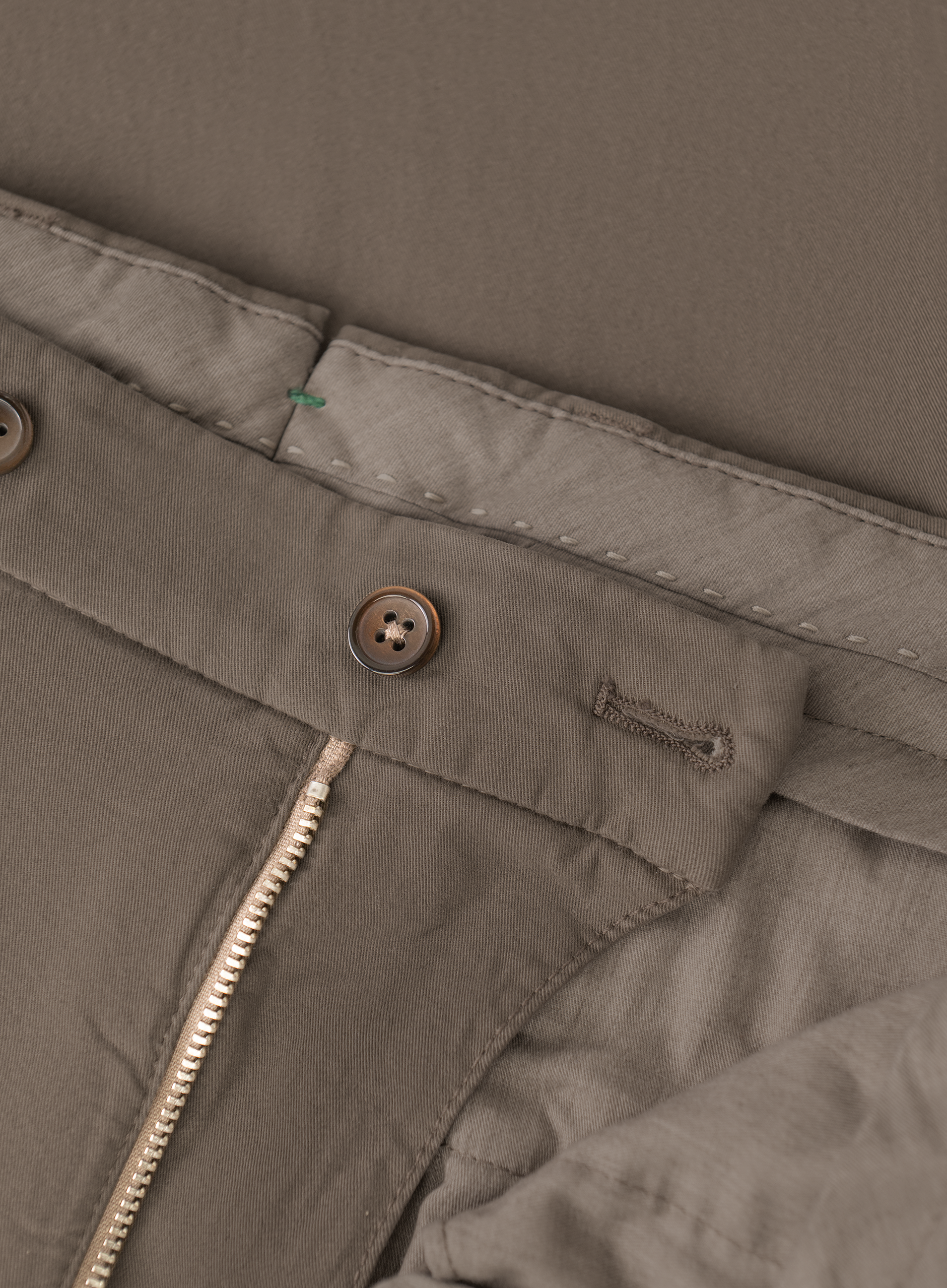 Chino van katoen | FULL_WIDTH | TAUPE BRUIN