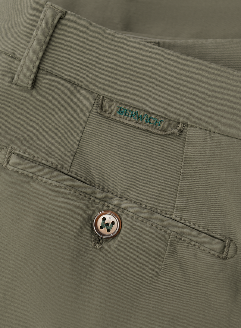 Chino van katoen | FULL_WIDTH | Groen