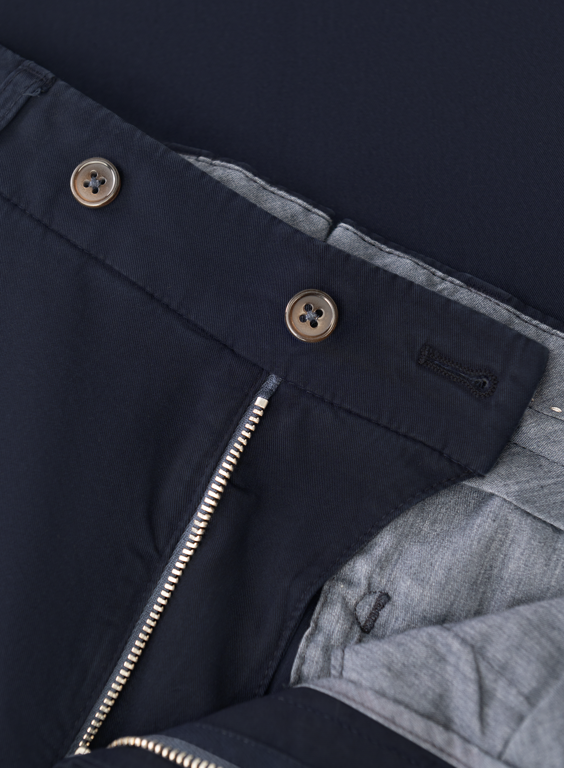 Broek van katoen | FULL_WIDTH | BLUE NAVY