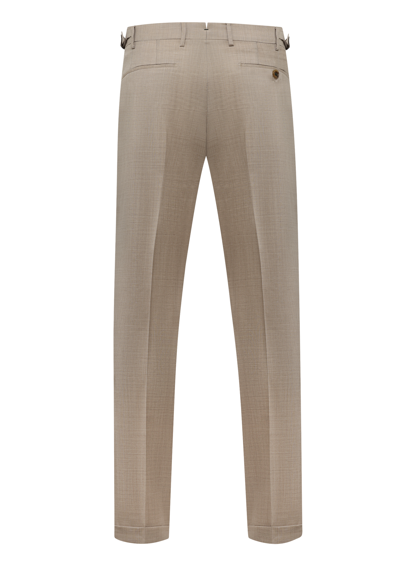 Pantalon van scheerwol | Beige