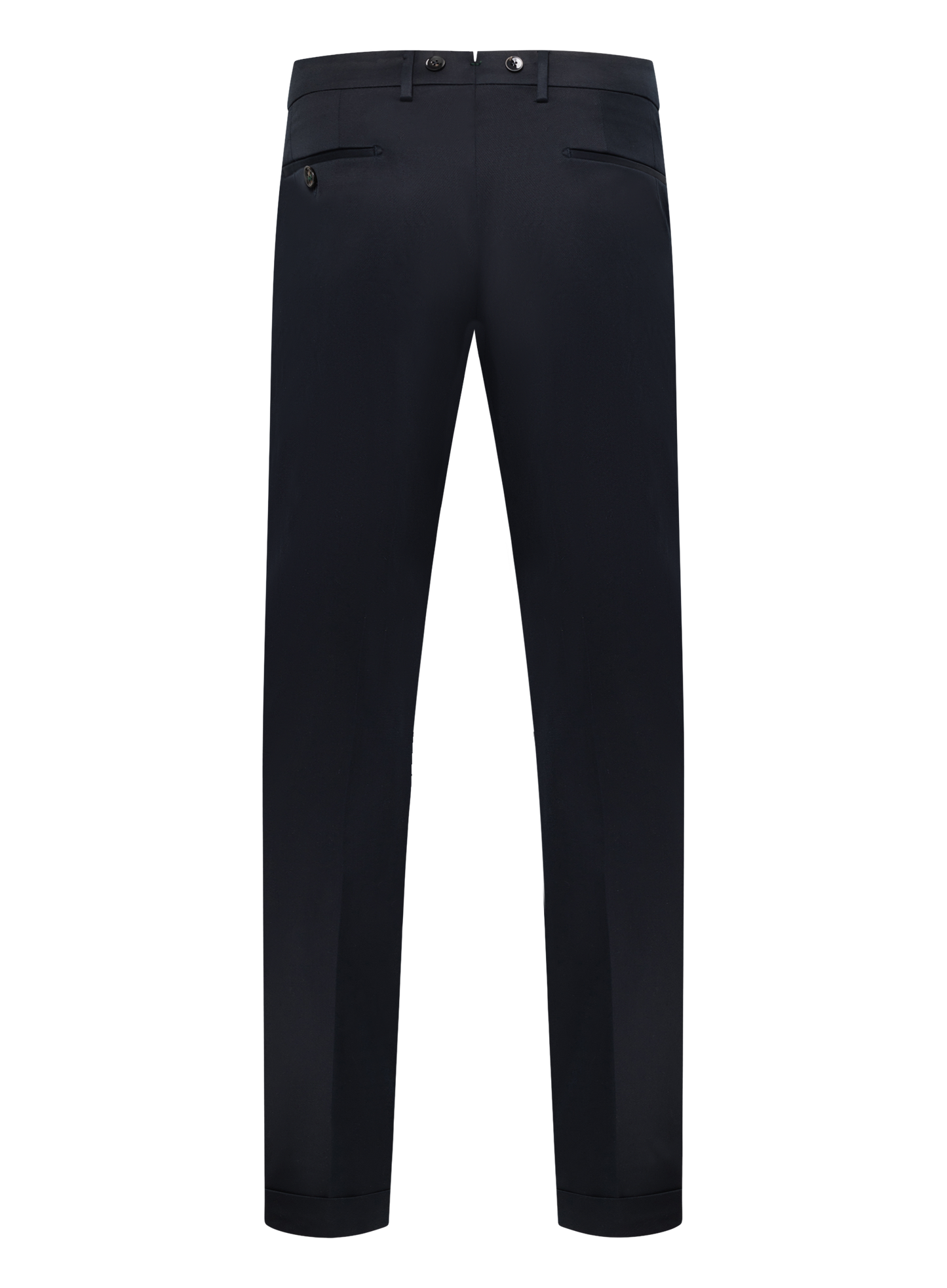 Geplooide broek | BLUE NAVY