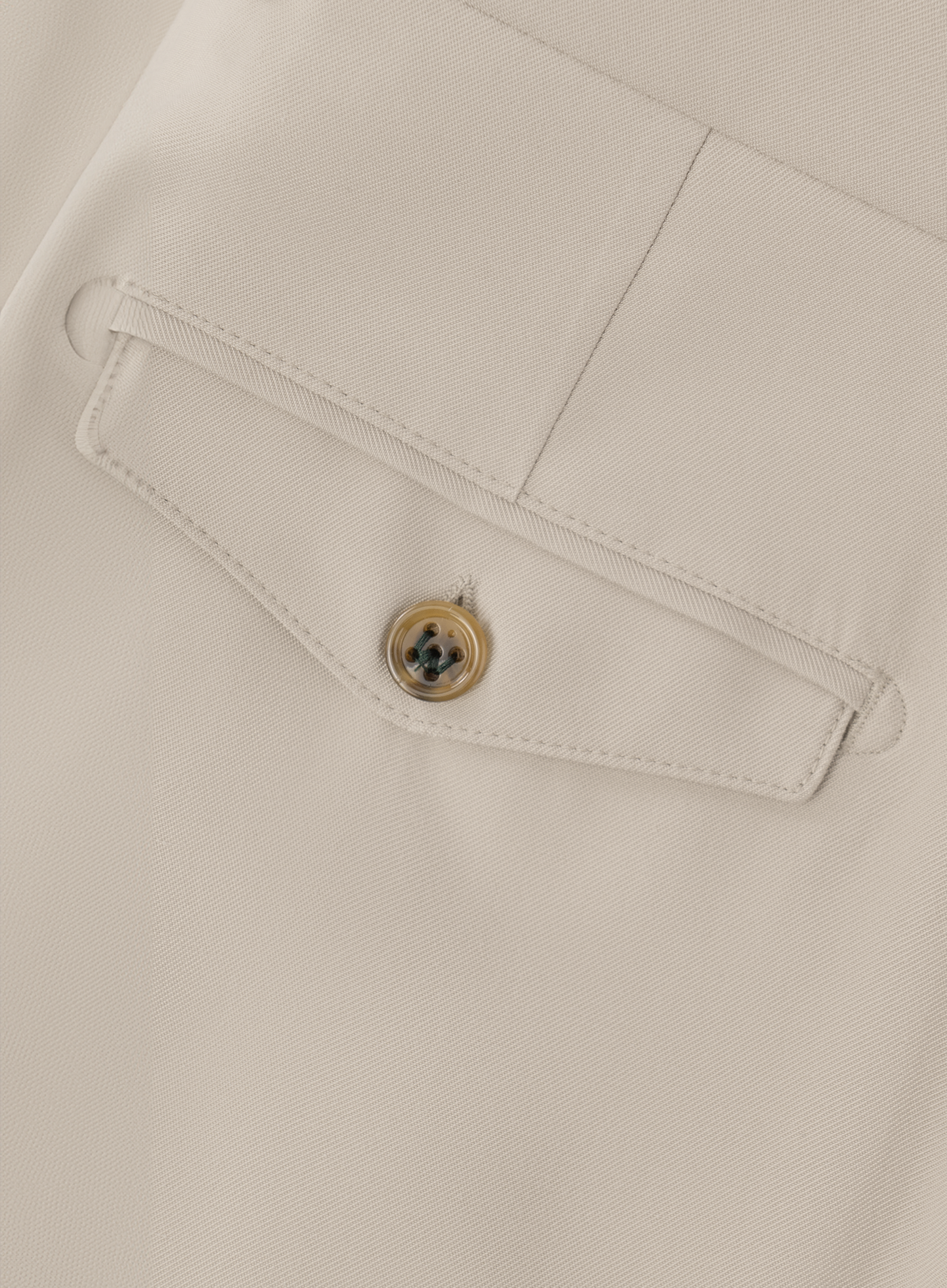 Klassieke broek | Beige