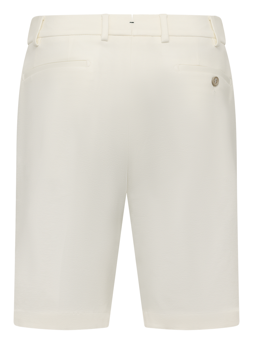 Bermuda met lichte stretch | Wit